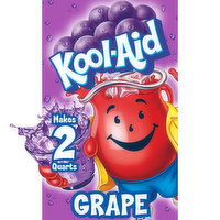 Kool-Aid Unsweetened Grape Artificially Flavored Powdered Soft Drink Mix, 0.14 Ounce