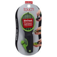 Good Cook Touch Tool, 3 in 1, Avocado, 1 Each