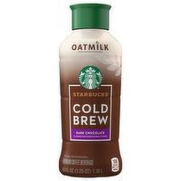 Starbucks Oatmilk Cold Brew Premium Dark Chocolate Coffee Beverage, 40 Fluid ounce