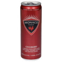 Monaco Cocktail, Cranberry, 12 Fluid ounce