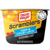 Oscar Mayer Scramblers - Ham & Colby Jack, 3 Ounce