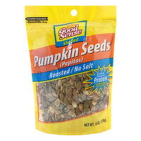 Good Sense Pumpkin Seeds, Roasted/No Salt, Shelled, 6 Ounce