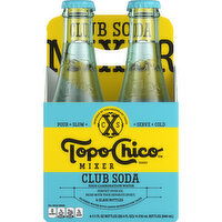 Topo Chico  Mixer Club Soda Glass Bottle, 7.1 Fluid ounce