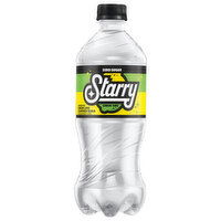 Starry Soda, Caffeine Free, Zero Sugar, Lemon Lime, 20 Fluid ounce