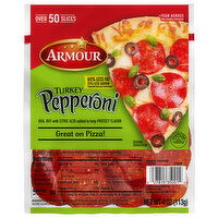 Armour Turkey, Pepperoni, 4 Ounce