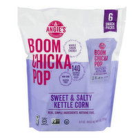 Angie's Boomchickapop Kettle Corn Sweet & Salty , 6 Ounce