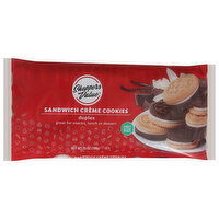 Shoppers Value Sandwich Creme Cookies, Duplex, Family Size, 25 Ounce