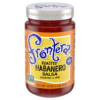 Frontera Roasted Habanero Hot Cilantro & Lime Salsa, 16 Ounce
