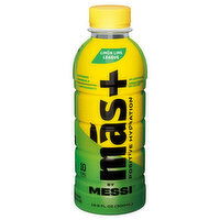 Mas+ by Messi Hydration Beverage, Limon Lime League, 16.9 Fluid ounce