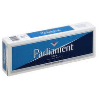 Parliament Cigarettes, Recessed Filter, 100's, Round Corner Box, 200 Each