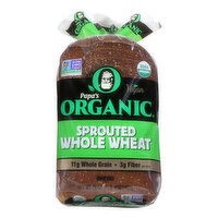 Papas Organic Bread, Sprouted Whole Wheat, 24 Ounce