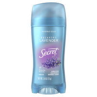 Secret Fresh Secret Fresh Invisible Solid Antiperspirant and Deodorant, Lavender Scent, 2.6 oz, 2.6 Ounce