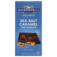 Ghirardelli Dark Chocolate, Sea Salt Caramel, 4.8 Ounce