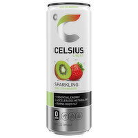 Celsius Live Fit Energy Drink, Sparkling, Kiwi Strawberry, 12 Fluid ounce