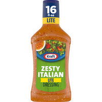 Kraft Zesty Italian Lite Salad Dressing, 16 Fluid ounce