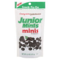 Junior Mints Candy, Minis, 4.5 Ounce
