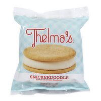Thelma's 6 oz. Ice Cream Sandwich Thelma's Snickerdoodle with Vanilla Ice Cream Sandwich 6 Fluid Ounce, 6 Fluid ounce