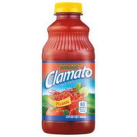 Clamato Tomato Cocktail, Picante, 32 Fluid ounce