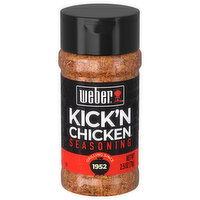 Weber Seasoning, Kick'n Chicken, 2.5 Ounce