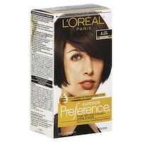 Superior Preference Permanent Haircolor, Natural, Dark Brown 4, 1 Each