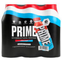 Prime Hydration Drink, Ice Pop, 6 Each