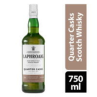 Laphroaig Quarter Cask Islay Single Malt Scotch Whisky, 750 Millilitre