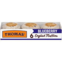 Thomas' Blueberry English Muffins, 6 count, 13 oz, 6 Each