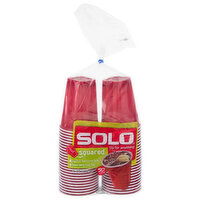 Solo Plastic Cups, Squared, 18 Ounce, 50 Each