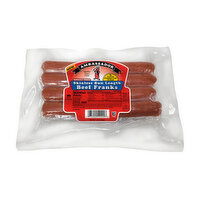 Ambassador Skinless Beef Franks, 12 Ounce