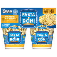 Pasta Roni Pasta, Parmesan & Romano Flavor, Value Pack, 4 Each