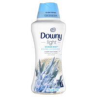 Downy Light Light Laundry Scent Booster Beads for Washer, Ocean Mist, 26.5 oz, with No Heavy Perfumes, 26.5 Ounce