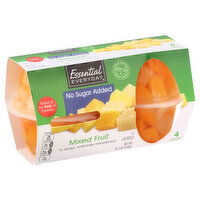 Essential Everyday Mixed Fruit, No Sugar Added, 4 Each