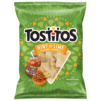 Tostitos Tortilla Chips, Hint of Lime Flavored, Triangles, 11 Ounce