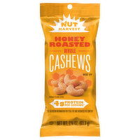 Nut Harvest Cashews, Honey Roasted, Whole, 2.25 Ounce