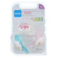 Mam Pacifiers, Trends, 6+ Months, 3 Each