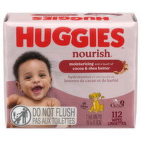 Huggies Nourish Disney Baby Cocoa & Shea Butter Wipes, 112 Each