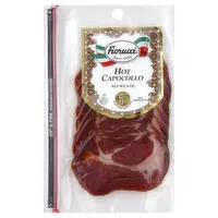 Fiorucci Capocollo, Hot, 4 Ounce