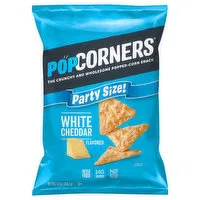 PopCorners Popped-Corn Snack, White Cheddar Flavored, Party Size!, 12 Ounce