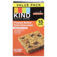 Kind Granola Bars, Peanut Butter Dark Chocolate, Value Pack, 15 Each