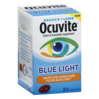 Bausch + Lomb Ocuvite, Blue Light, Softgel, 30 Each