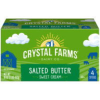 Crystal Farms Butter, Salted, Sweet Cream