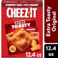 Cheez-It Cheese Crackers, Extra Toasty, 12.4 Ounce