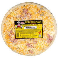 Heggies Pizza Pizza, Thin Crust, Breakfast Pizza, 27 Ounce