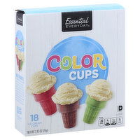 Essential Everyday Ice Cream Cups, Color, 18 Each