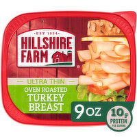 Hillshire Farm Ultra Thin Sliced Oven Roasted Turkey Breast Sandwich Meat, 9 Ounce