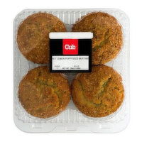 Cub Bakery Lemon Poppy Seed Muffins 4 Count, 1 Each