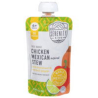 Serenity Kids Stew, Chicken, Mexican Inspired, 6+ Months, 3.5 Ounce