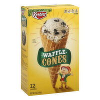 Keebler Cones, Waffle, 12 Each