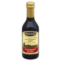 Alessi Vinegar, White Balsamic, Raspberry Blush, 8.5 Ounce