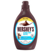 Hershey's Syrup, Lite, Genuine Chocolate Flavor, 18.5 Ounce